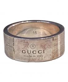 GUCCI（グッチ）の古着「ロゴプレートリング」