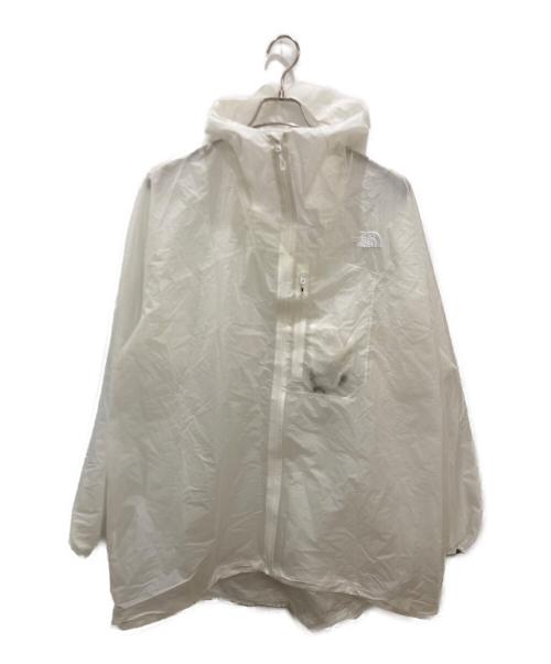 THE NORTH FACE（ザ ノース フェイス）THE NORTH FACE (ザ ノース フェイス) Tapt Poncho / タプトポンチョ レインコート ホワイト サイズ:Lの古着・服飾アイテム