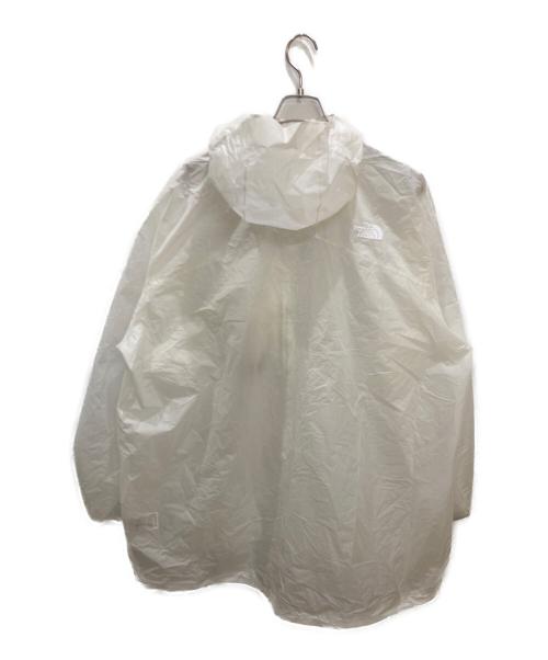 THE NORTH FACE（ザ ノース フェイス）THE NORTH FACE (ザ ノース フェイス) Tapt Poncho / タプトポンチョ レインコート ホワイト サイズ:Lの古着・服飾アイテム