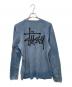 stussy (ステューシー) ピグメントダイラグランサーマルカットソー ブルー サイズ:L：8000円
