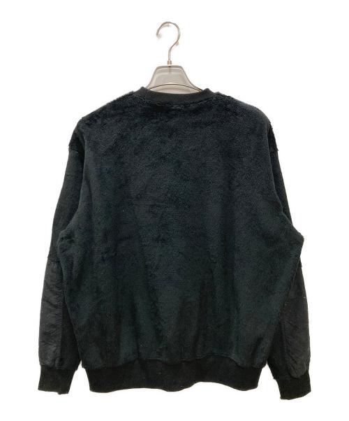 Hysteric Glamour（ヒステリックグラマー）Hysteric Glamour (ヒステリックグラマー) HELL OVAL ボアアップリケスウェット ブラック サイズ:Lの古着・服飾アイテム
