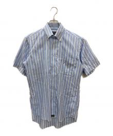 POLO（ポロ）の古着「古着半袖ストライプシャツ」｜ブルー