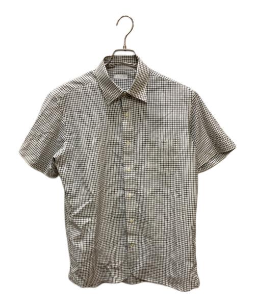 MACKINTOSH PHILOSOPHY（マッキントッシュ フィロソフィー）MACKINTOSH PHILOSOPHY (マッキントッシュ フィロソフィー) チェックシャツ ホワイト サイズ:40の古着・服飾アイテム