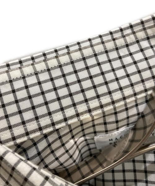 MACKINTOSH PHILOSOPHY（マッキントッシュ フィロソフィー）MACKINTOSH PHILOSOPHY (マッキントッシュ フィロソフィー) チェックシャツ ホワイト サイズ:40の古着・服飾アイテム