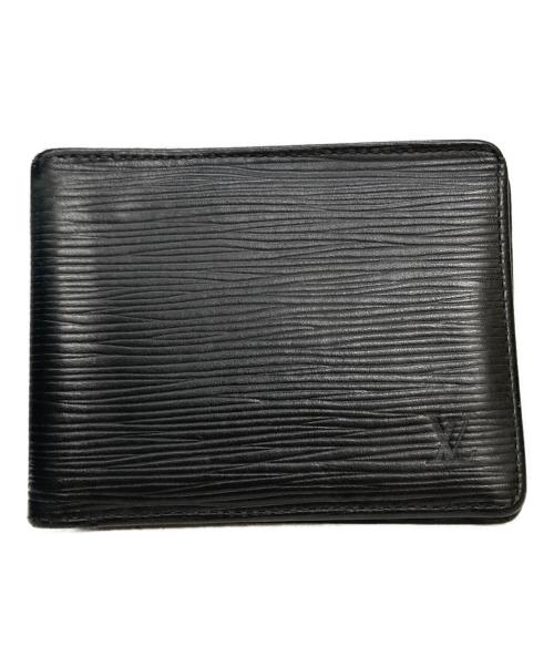 LOUIS VUITTON（ルイ ヴィトン）LOUIS VUITTON (ルイ ヴィトン) 2つ折り財布 ブラックの古着・服飾アイテム
