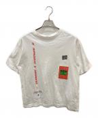 jiedaジエダ）の古着「DISTORTION JIEDA TEE」｜ホワイト