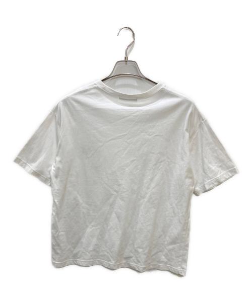 jieda（ジエダ）jieda (ジエダ) DISTORTION JIEDA TEE ホワイト サイズ:1の古着・服飾アイテム