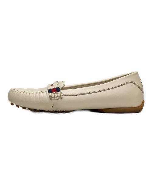 GUCCI（グッチ）GUCCI (グッチ) ドライビングシューズ アイボリー サイズ:36 1/2の古着・服飾アイテム