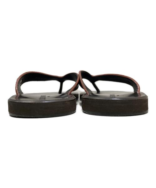 LOUIS VUITTON（ルイ ヴィトン）LOUIS VUITTON (ルイ ヴィトン) トングサンダル ブラウン サイズ:7の古着・服飾アイテム