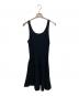 RALPH LAUREN (ラルフローレン) ノースリーブニットワンピース ネイビー サイズ:XS：5000円