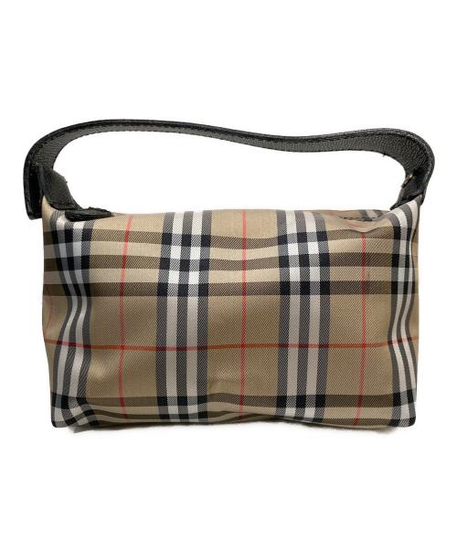 BURBERRY LONDON（バーバリーロンドン）BURBERRY LONDON (バーバリーロンドン) バニティポーチ ベージュの古着・服飾アイテム