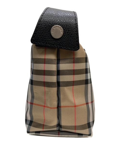 BURBERRY LONDON（バーバリーロンドン）BURBERRY LONDON (バーバリーロンドン) バニティポーチ ベージュの古着・服飾アイテム