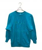 Champion REVERSE WEAVEチャンピオン リバース ウィーブ）の古着「90S 刺繍スウェット」｜ブルー