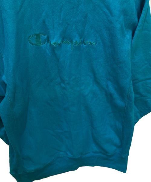 Champion REVERSE WEAVE（チャンピオン リバース ウィーブ）Champion REVERSE WEAVE (チャンピオン リバース ウィーブ) 90S 刺繍スウェット ブルー サイズ:XXLの古着・服飾アイテム