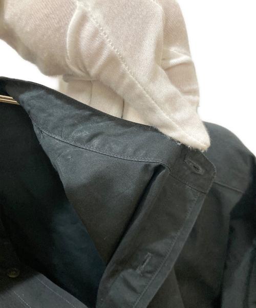 Graphpaper（グラフペーパー）Graphpaper (グラフペーパー) High Count Band Collar Shirt ブラック サイズ:freeの古着・服飾アイテム