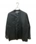 Graphpaper（グラフペーパー）の古着「High Count Band Collar Shirt」｜ブラック