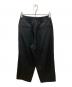 Graphpaper (グラフペーパー) Scale Off Gabardine Two Tuck Wide Trousers ブラック サイズ:1：25000円