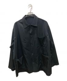Graphpaper（グラフペーパー）の古着「Scale Off Gabardine Coverall」｜ブラック
