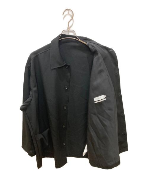 Graphpaper（グラフペーパー）Graphpaper (グラフペーパー) Scale Off Gabardine Coverall ブラック サイズ:1の古着・服飾アイテム