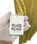 中古・古着 PLEATS PLEASE (プリーツプリーズ) ノースリーブプリーツワンピース イエロー サイズ:4：20000円