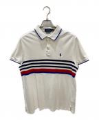 POLO RALPH LAURENポロ・ラルフローレン）の古着「ポロシャツ」｜ホワイト