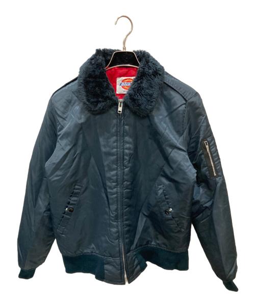 Dickies（ディッキーズ）Dickies (ディッキーズ) 80S 襟ボアナイロンジャケット ネイビー サイズ:Sの古着・服飾アイテム