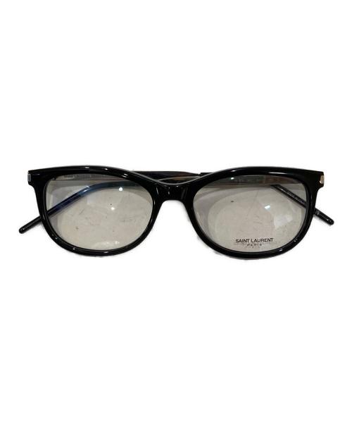 Saint Laurent Paris（サンローランパリ）Saint Laurent Paris (サンローランパリ) ウェリントンシェイプ眼鏡 ブラック サイズ:53□17の古着・服飾アイテム