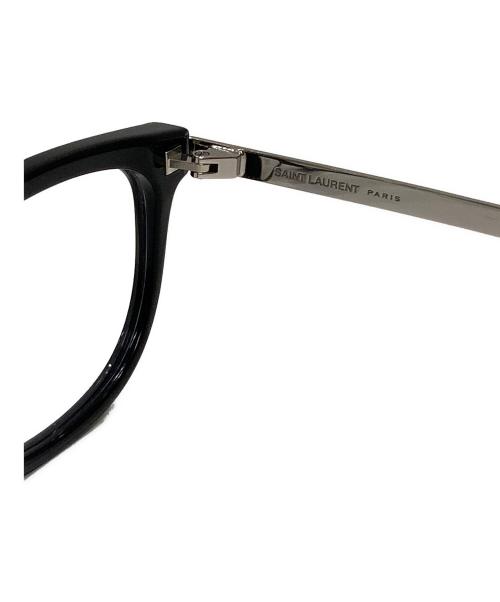 Saint Laurent Paris（サンローランパリ）Saint Laurent Paris (サンローランパリ) ウェリントンシェイプ眼鏡 ブラック サイズ:53□17の古着・服飾アイテム