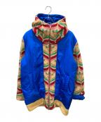 GUCCI×adidasグッチ×アディダス）の古着「トレフォイル ロゴ リバーシブルブルゾン」｜ブルー