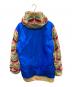 GUCCI (グッチ) adidas (アディダス) トレフォイル ロゴ リバーシブルブルゾン ブルー サイズ:L：45000円