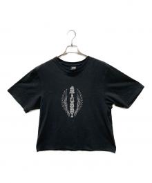 stussy（ステューシー）の古着「プリントTシャツ」｜ブラック