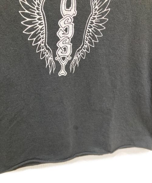 stussy（ステューシー）stussy (ステューシー) プリントTシャツ ブラック サイズ:Sの古着・服飾アイテム