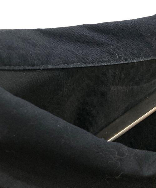 HOMME PLISSE ISSEY MIYAKE（オム プリッセ イッセイ ミヤケ）HOMME PLISSE ISSEY MIYAKE (オム プリッセ イッセイ ミヤケ) ハーフジップカットソー ブラック サイズ:2の古着・服飾アイテム