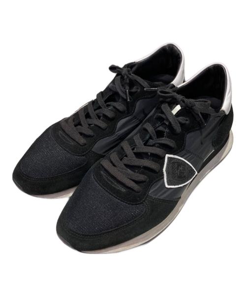 PHILIPPE MODEL（フィリップ モデル）PHILIPPE MODEL (フィリップ モデル) TROPEZ X ブラック サイズ:42の古着・服飾アイテム