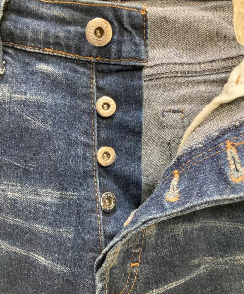 DOLCE & GABBANA（ドルチェ＆ガッバーナ）DOLCE & GABBANA (ドルチェ＆ガッバーナ) ボタンフライデニムパンツ インディゴ サイズ:SIZE 81cm (W32)の古着・服飾アイテム