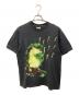 ONEITA（オニータ）の古着「プリントTシャツ」｜ブラック