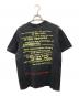 ONEITA (オニータ) プリントTシャツ ブラック サイズ:L：5000円