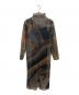 Ameri (アメリ) CROOKED STRATUM SHEER DRESS ネイビー サイズ:M：5000円