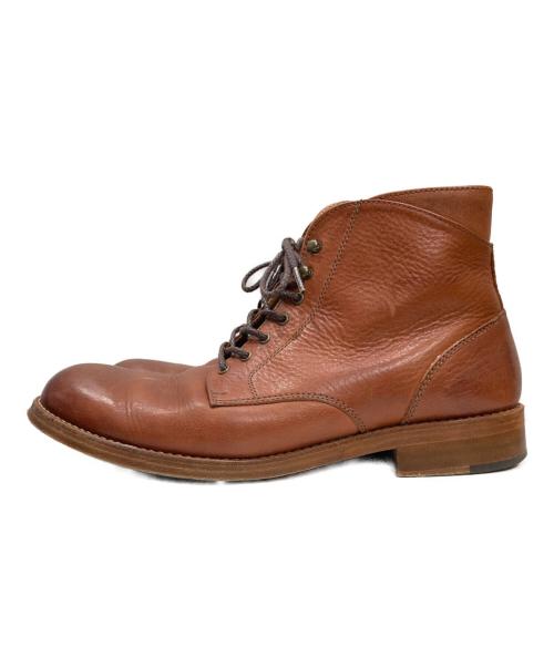 sot shoe（ソット）sot shoe (ソット) ワークブーツ ブラウン サイズ:40の古着・服飾アイテム