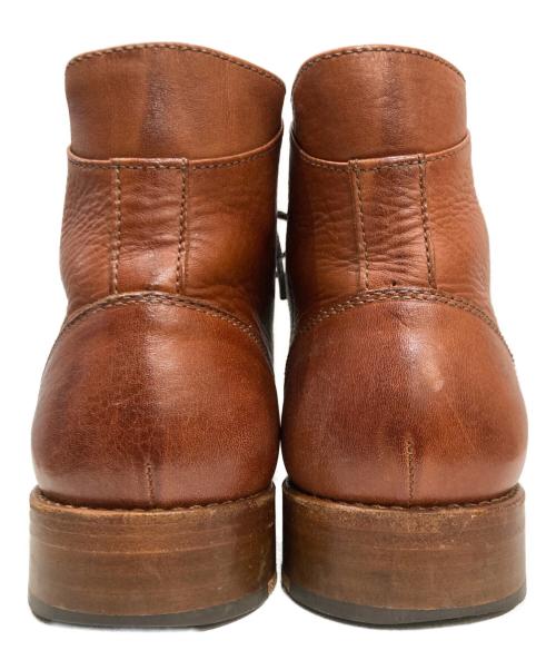 sot shoe（ソット）sot shoe (ソット) ワークブーツ ブラウン サイズ:40の古着・服飾アイテム