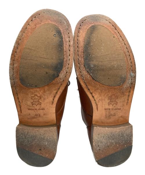 sot shoe（ソット）sot shoe (ソット) ワークブーツ ブラウン サイズ:40の古着・服飾アイテム