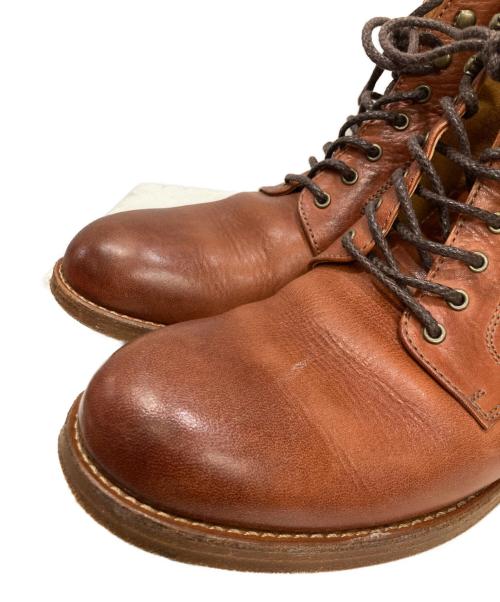 sot shoe（ソット）sot shoe (ソット) ワークブーツ ブラウン サイズ:40の古着・服飾アイテム