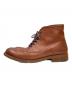 sot shoe (ソット) ワークブーツ ブラウン サイズ:40：8000円