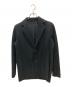 HOMME PLISSE ISSEY MIYAKE（オム プリッセ イッセイ ミヤケ）の古着「プリーツテーラードジャケット」｜ブラック