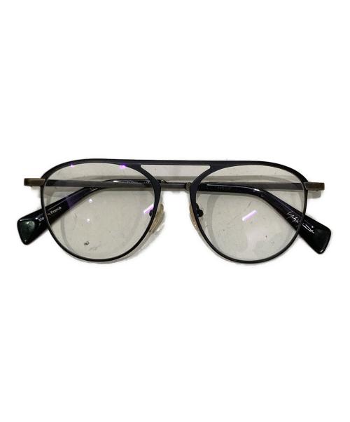 YOHJI YAMAMOTO（ヨウジヤマモト）YOHJI YAMAMOTO (ヨウジヤマモト) サングラス ブラック サイズ:51□18の古着・服飾アイテム
