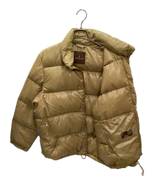 MONCLER（モンクレール）MONCLER (モンクレール) 古着ダウンジャケット ベージュ サイズ:2の古着・服飾アイテム