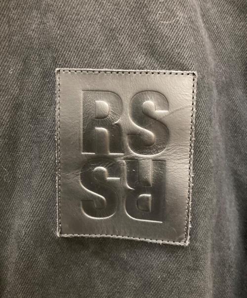 RAF SIMONS（ラフシモンズ）RAF SIMONS (ラフシモンズ) Straight fit denim shirt with label ブラック サイズ:Sの古着・服飾アイテム
