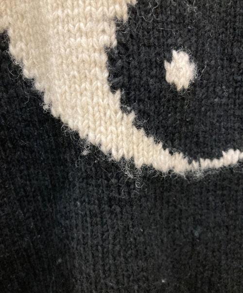 Mcmachan Woolen（マクマーンウーレン）mcmachan woolen (マクマーンウーレン) YIN&YANG ニット ブラック サイズ:FREEの古着・服飾アイテム