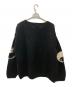mcmachan woolen (マクマーンウーレン) YIN&YANG ニット ブラック サイズ:FREE：13000円