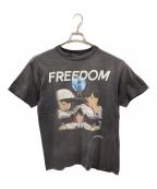 SAINT MICHAEL×FREEDOMセントマイケル×フリーダム）の古着「FD-SS TEE」｜グレー